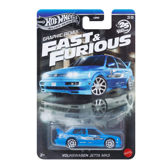 Đồ Chơi Mô Hình Siêu Xe Fast and Furious VW Jetta MK3 HOT WHEELS JBY46/HNR88