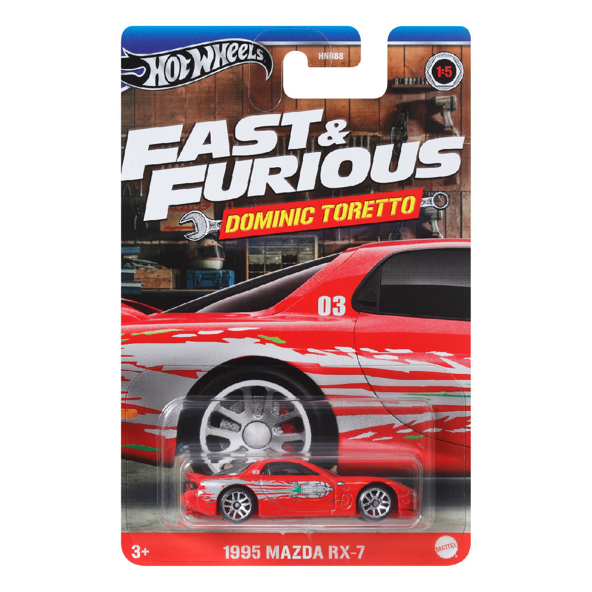 Siêu Xe Fast And Furious 95 Mazda RX-7 Hot Wheels HNR88
