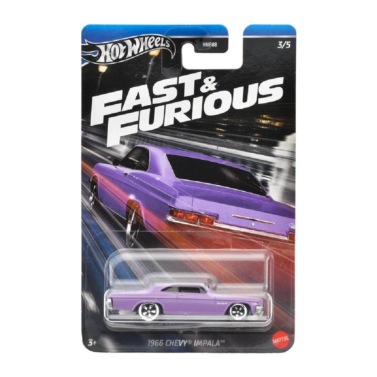 Siêu Xe Fast&Furious 1966 Chevrolet Impala HOT WHEELS HNR88
