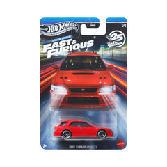 Hot Wheels Fast & Furious Subaru Impreza WRX toy HNR88