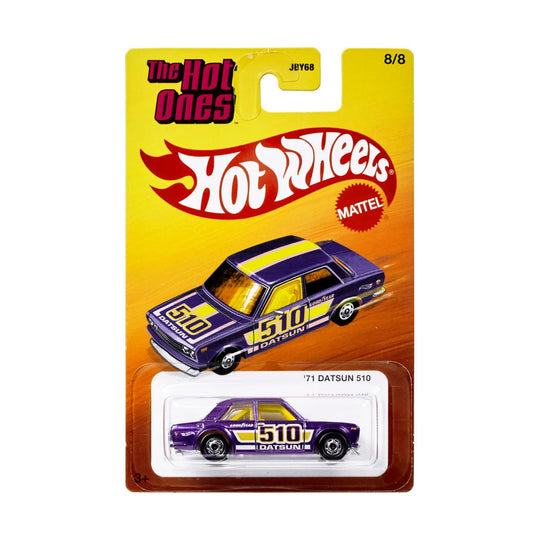 Đồ Chơi Siêu Xe Hot Ones - 71 Datsun 510 HOT WHEELS JBY68