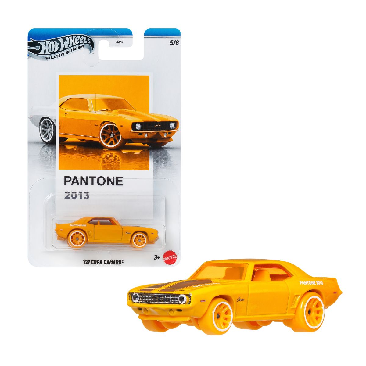 Đồ Chơi Siêu Xe Pantone - 69 Copo Camaro HOT WHEELS JKY47