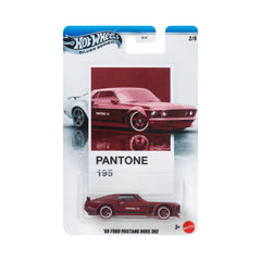 Đồ Chơi Siêu Xe Pantone - 69 Ford Mustang Boss 302 HOT WHEELS JKY47
