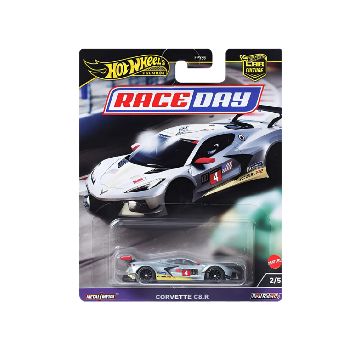 Siêu Xe Sang Trọng Corvette C8.R HOT WHEELS FPY86