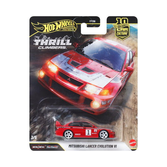 Đồ Chơi Siêu Xe Sang Trọng Mitsubishi Lancer Evolution VI HOT WHEELS FPY86