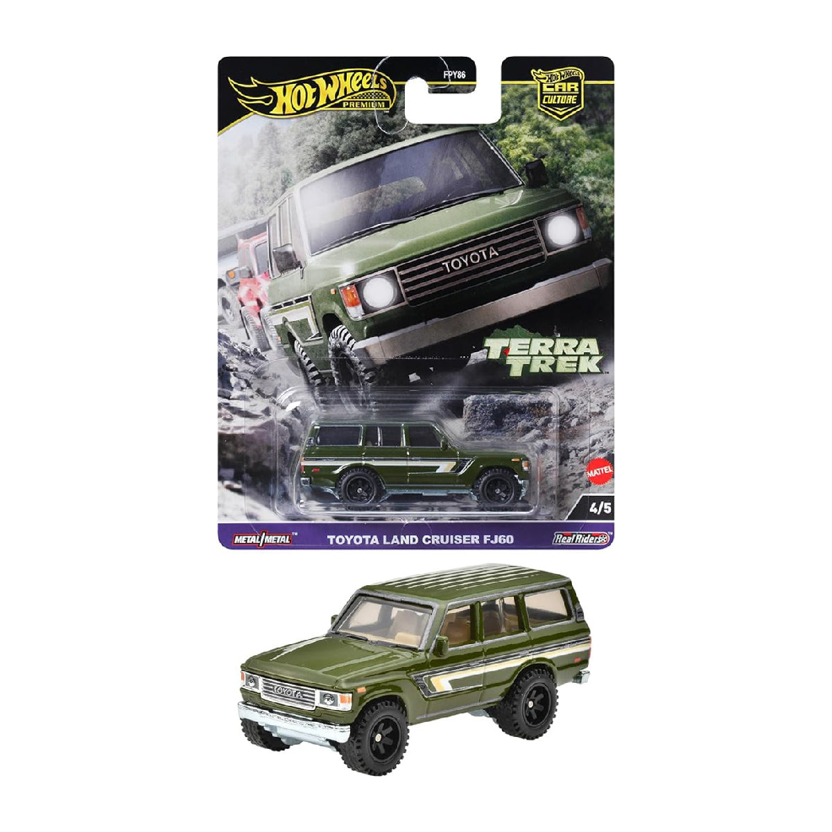 Siêu Xe Sang Trọng Toyota Landcruiser FJ60 HOT WHEELS FPY86