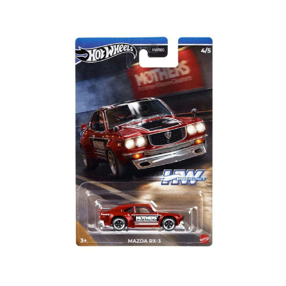Siêu Xe Speed Graphics - Mazda Rx-3 HOT WHEELS HWR60