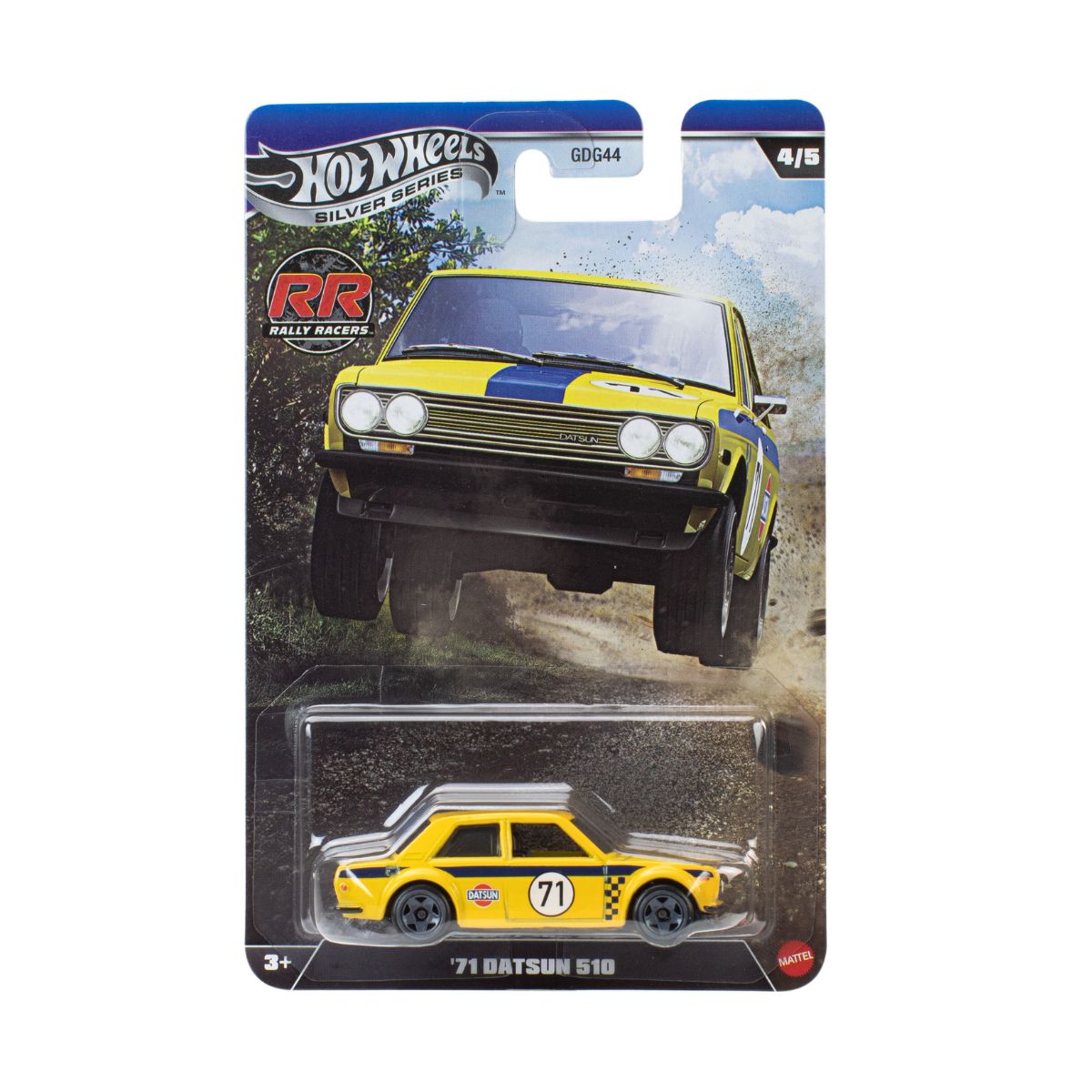 Đồ Chơi Siêu Xe Thể Thao 71 Datsun 510 HOT WHEELS GDG44