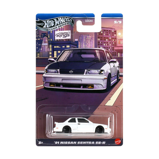 Đồ Chơi Siêu Xe Thể Thao 91 Nissan Sentra SE-R HOT WHEELS GDG44