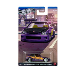 Đồ Chơi Siêu Xe Thể Thao 99 Honda Civic Type R (EK9) HOT WHEELS GDG44