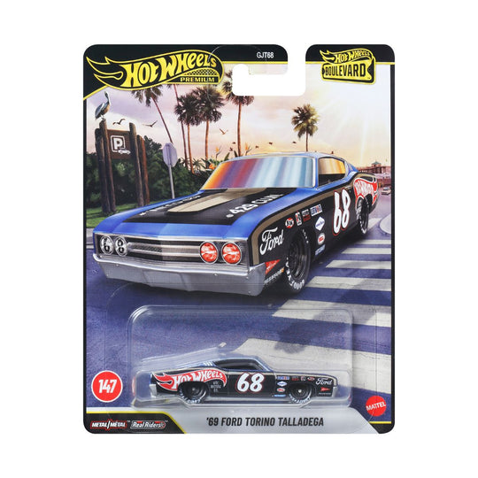 Đồ Chơi Siêu Xe BOULEVARD - 69 FORD TORINO TALLADEGA HOT WHEELS JHW28/GJT68