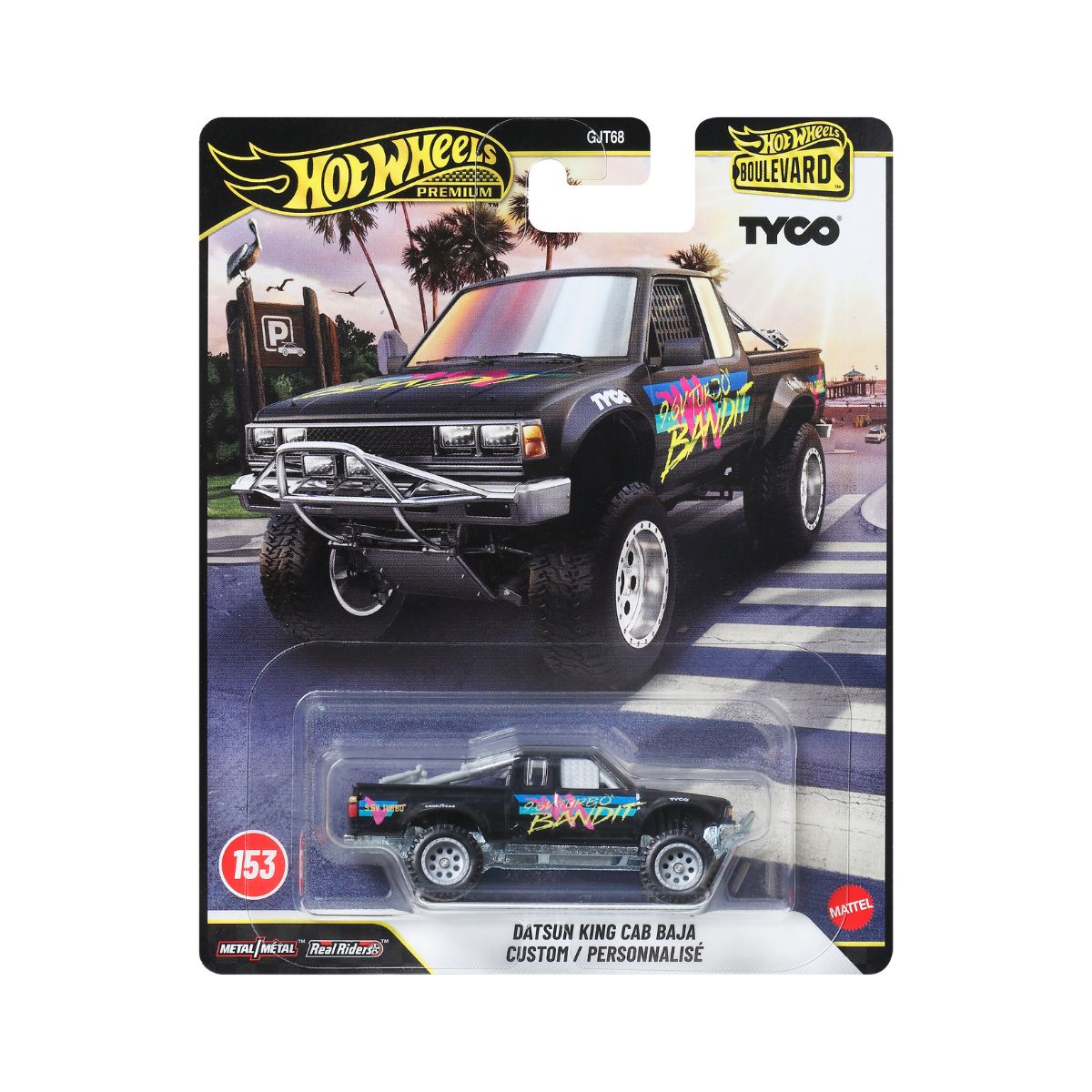 Đồ Chơi Siêu Xe Boulevard Datsun King Cab Baja Custom HOT WHEELS JHW32/GJT68