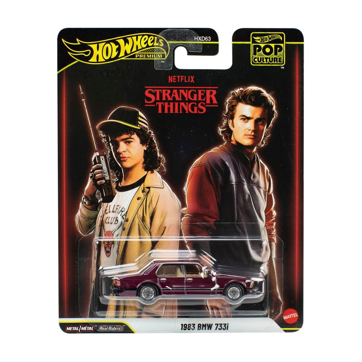 Đồ Chơi Siêu Xe Pop Culture - 1983 BMW 733I HOT WHEELS HXD63