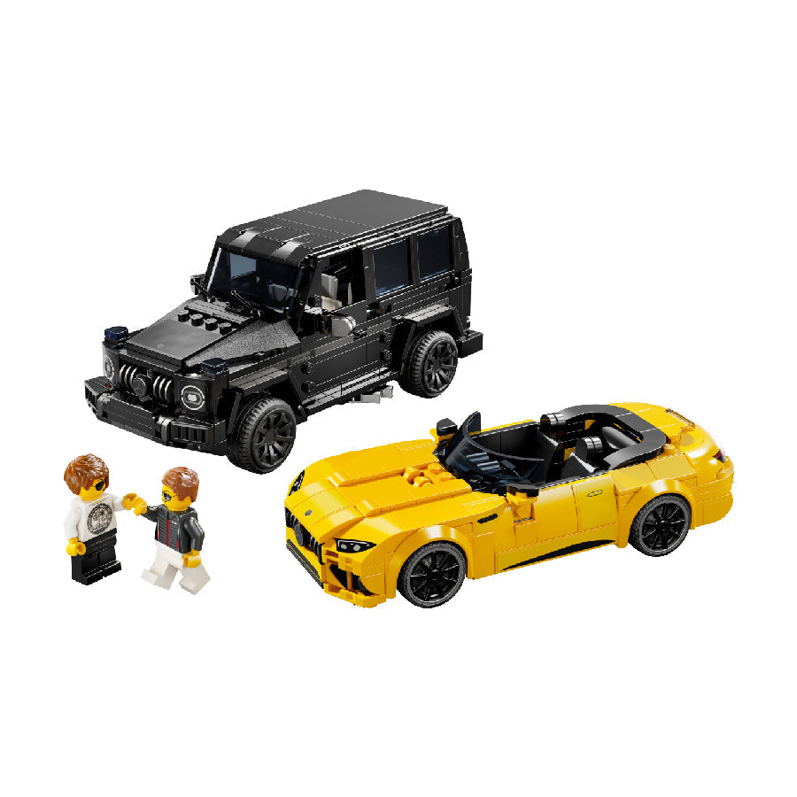 Đồ Chơi Lắp Ráp Siêu Xe Mercedes Amg Gt Roadster 2024 & Amg G63 LEGO SPEED CHAMPIONS 76924 (808 chi tiết)