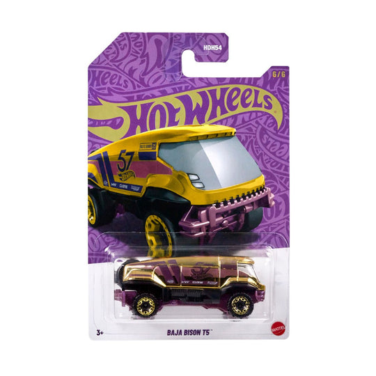 Đồ Chơi Mô Hình Siêu Xe Phiên Bản Ngọc Trai - Baja Bison T5 (Chase) HOT WHEELS HDH54