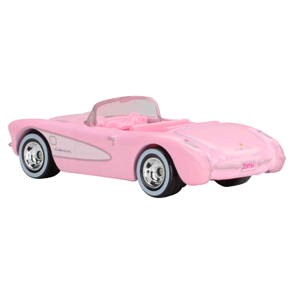 Đồ Chơi Mô Hình Siêu Xe Pop Culture - Barbie Movie Corvette HOT WHEELS JBL79/HXD63
