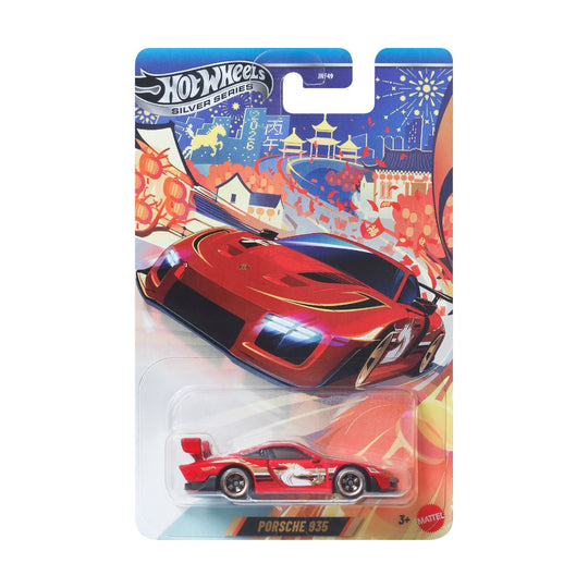 Đồ Chơi Siêu Xe Porsche 935 Phiên Bản Ngựa Đỏ Bứt Phá HOT WHEELS JNF49