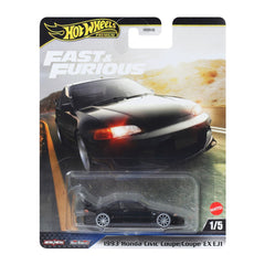 Premium Supercar Model Toy Fast & Furious 1993 Honda Civic Coupe EX [EJ1] Hot Wheels JBL90/HNW46