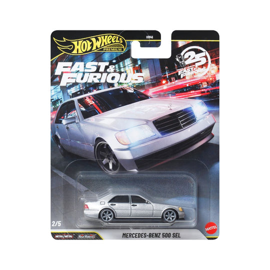 Đồ Chơi Siêu Xe Premium Fast&Furious Mercedes-Benz 500 Sel HOT WHEELS HNW46