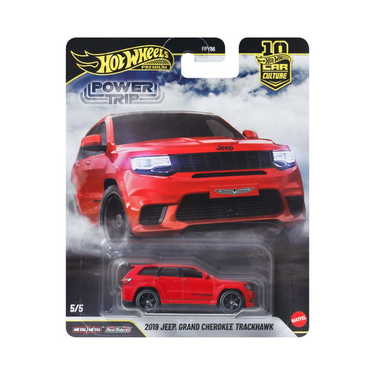 Đồ Chơi Siêu Xe Sang Trọng - JEEP GRAND CHEROKEE TRACKHAWK HOT WHEELS JKF28/FPY86