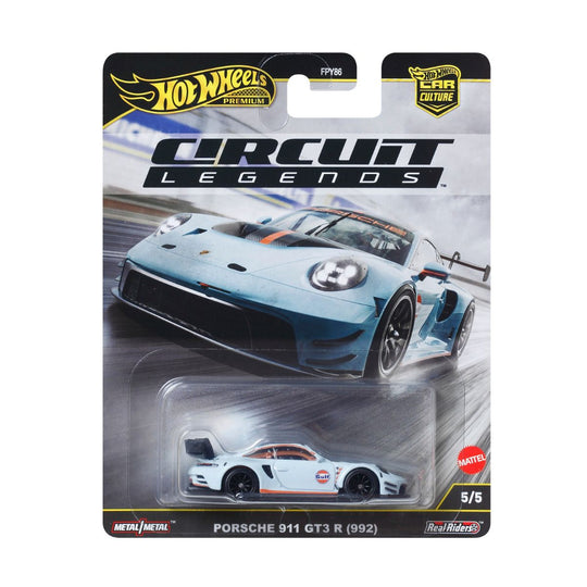 Luxury Supercar Toy Model Porsche 911 GT3 R (992) Hot Wheels FPY86