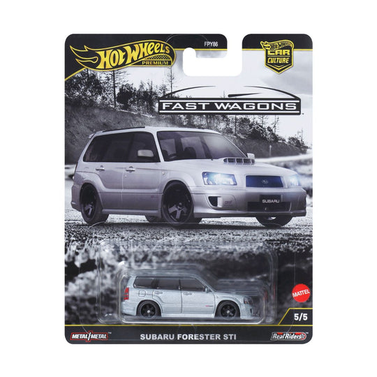 Luxury Supercar Model Toy Subaru Forester STI Hot Wheels FPY86