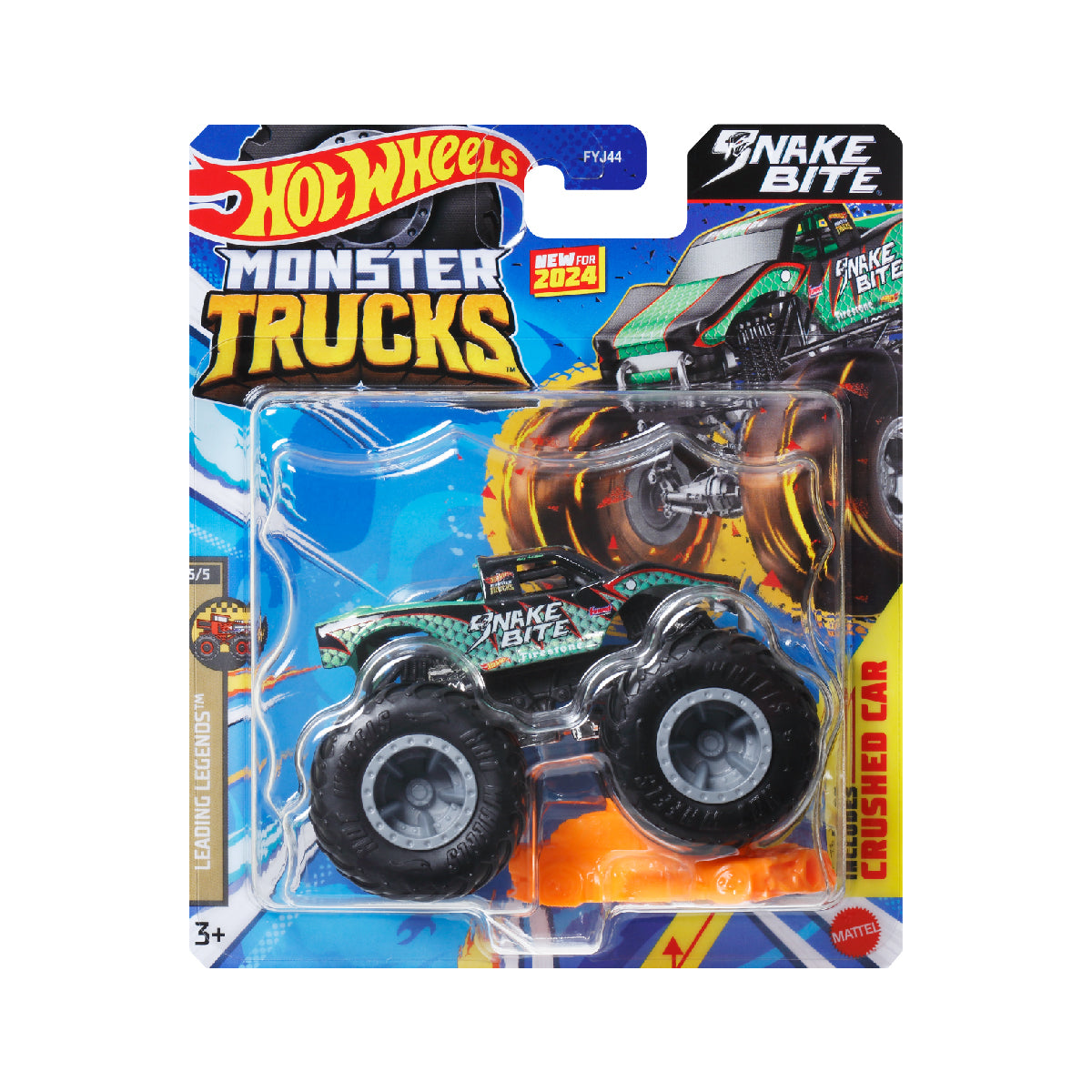 Siêu Xe Tải Quái Vật Monster Trucks Hot Wheels FYJ44