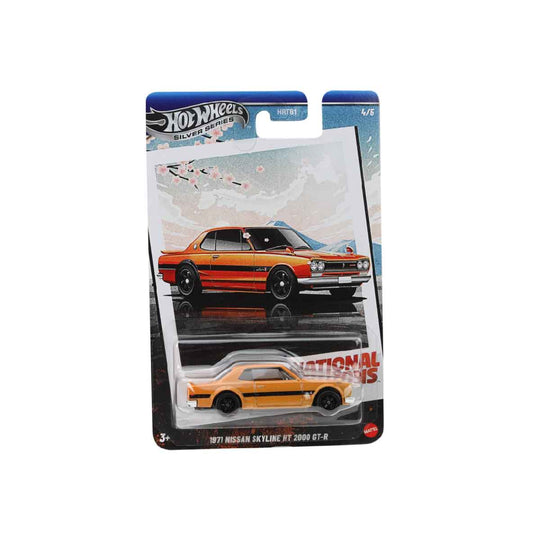Đồ Chơi Mô Hình Siêu Xe Vintage 1971 Nissan Skyline HT 2000 GT-R HOT WHEELS HRT81