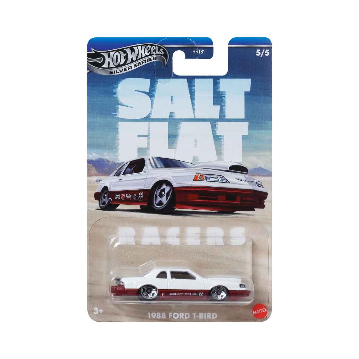 Đồ Chơi Siêu Xe Vintage 1988 Ford T-Bird HOT WHEELS HRT81