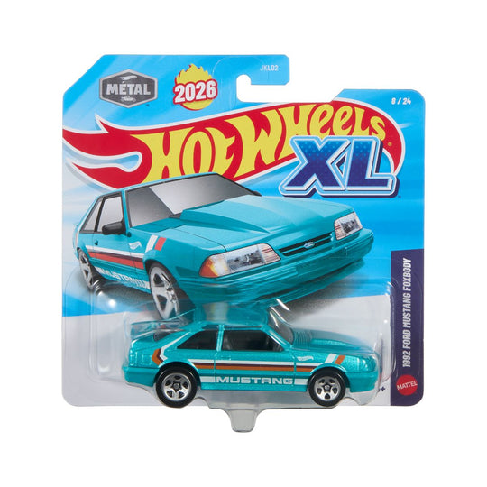 Đồ Chơi Siêu Xe XL - 1992 Ford Mustang Foxbody HOT WHEELS JKL05/JKL02