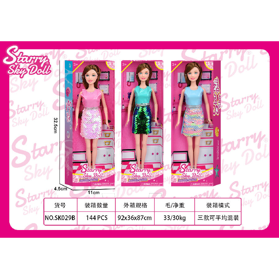 Búp Bê Thời Trang 11.5 inch Xanh Lá Trẻ Trung SWEET HEART SK029B