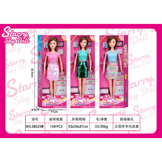 Búp Bê Thời Trang 11.5 inch Xanh Lá Trẻ Trung SWEET HEART SK029B