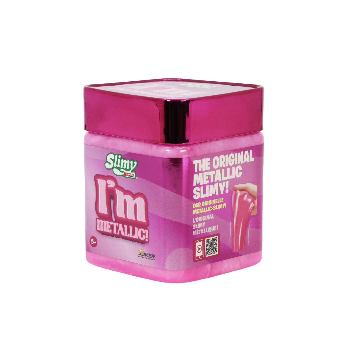 Đồ Chơi Slime Ánh Kim Đỏ Ruby Lấp Lánh_220gr SLIMY 20271231/32158/RE