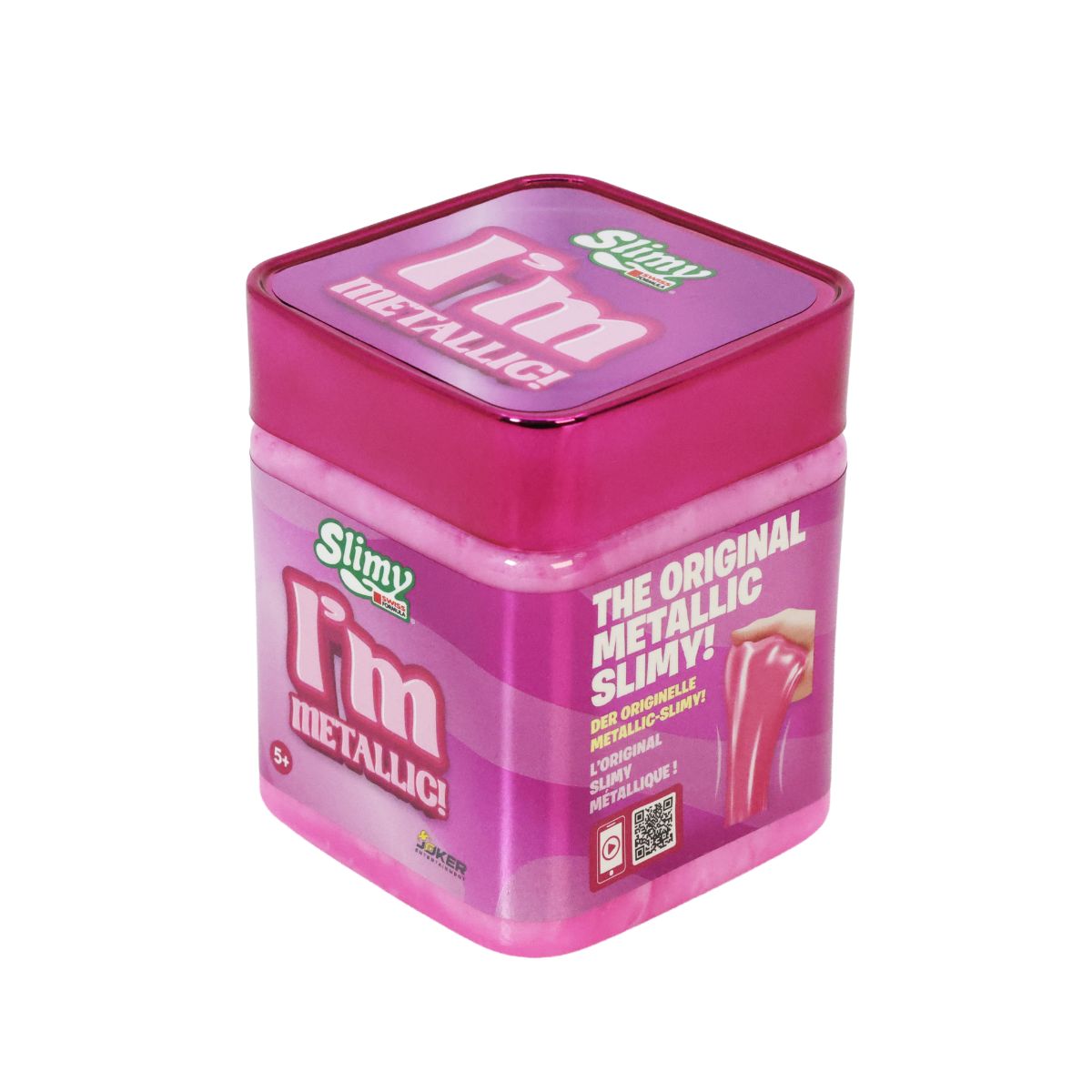 Đồ Chơi Slime Ánh Kim Đỏ Ruby Lấp Lánh_220gr SLIMY 20271231/32158/RE