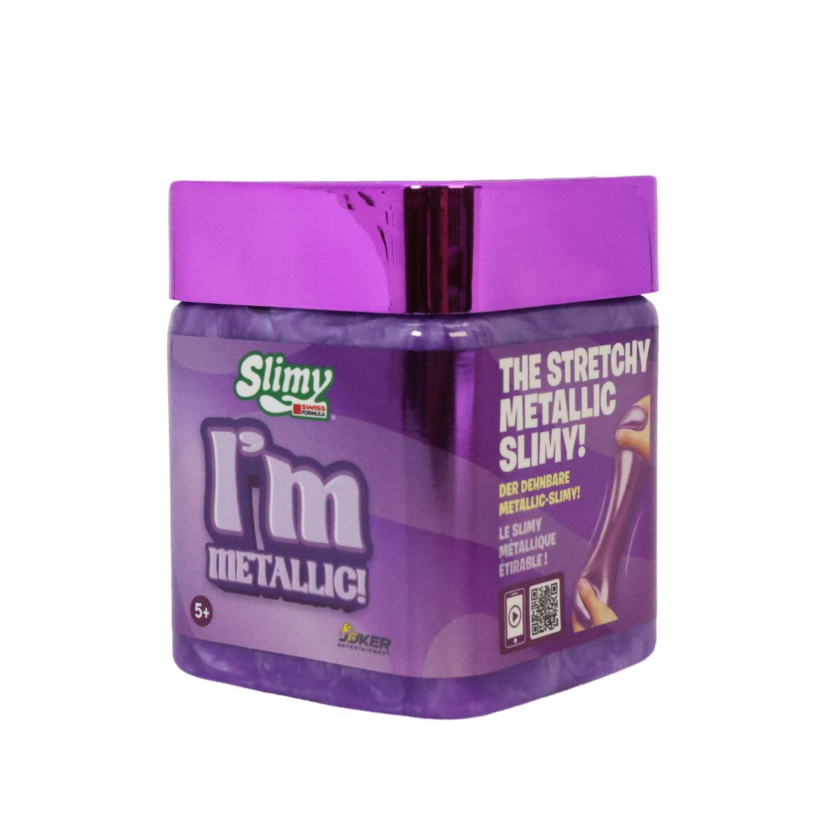 Đồ Chơi Slime Ánh Kim Tím Lấp Lánh_220gr SLIMY 20271231/32158/PP