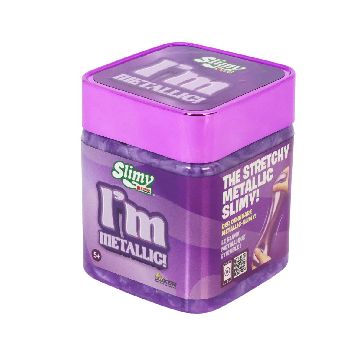 Đồ Chơi Slime Ánh Kim Tím Lấp Lánh_220gr SLIMY 20271231/32158/PP