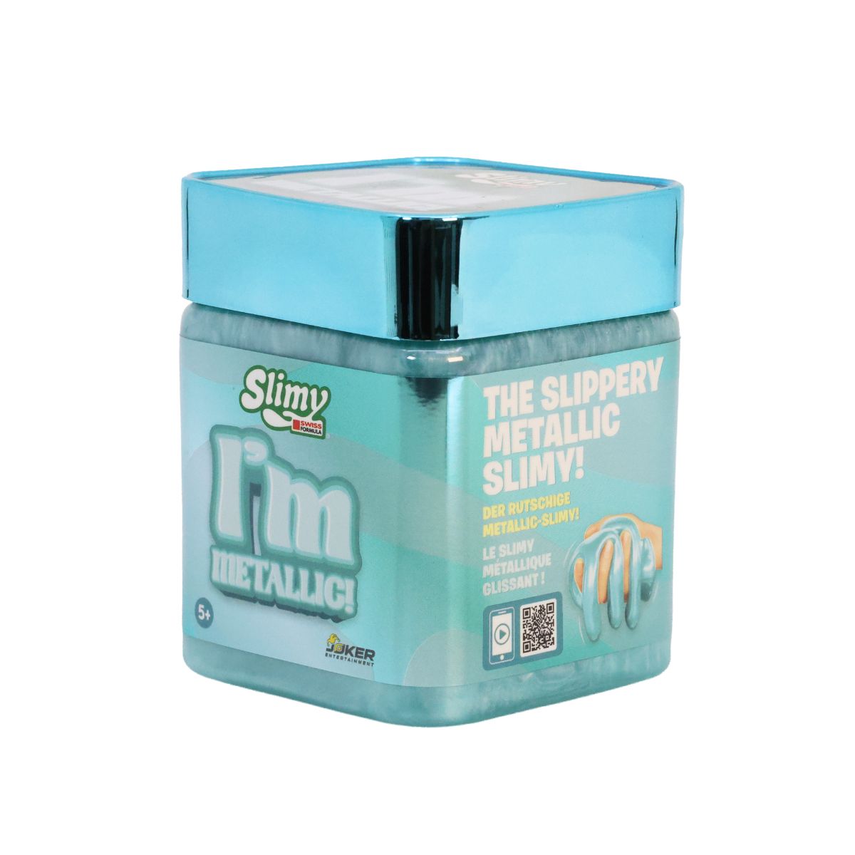 Đồ Chơi Slime Ánh Kim Xanh Ngọc Lấp Lánh_220gr SLIMY 20271231/32158/TE