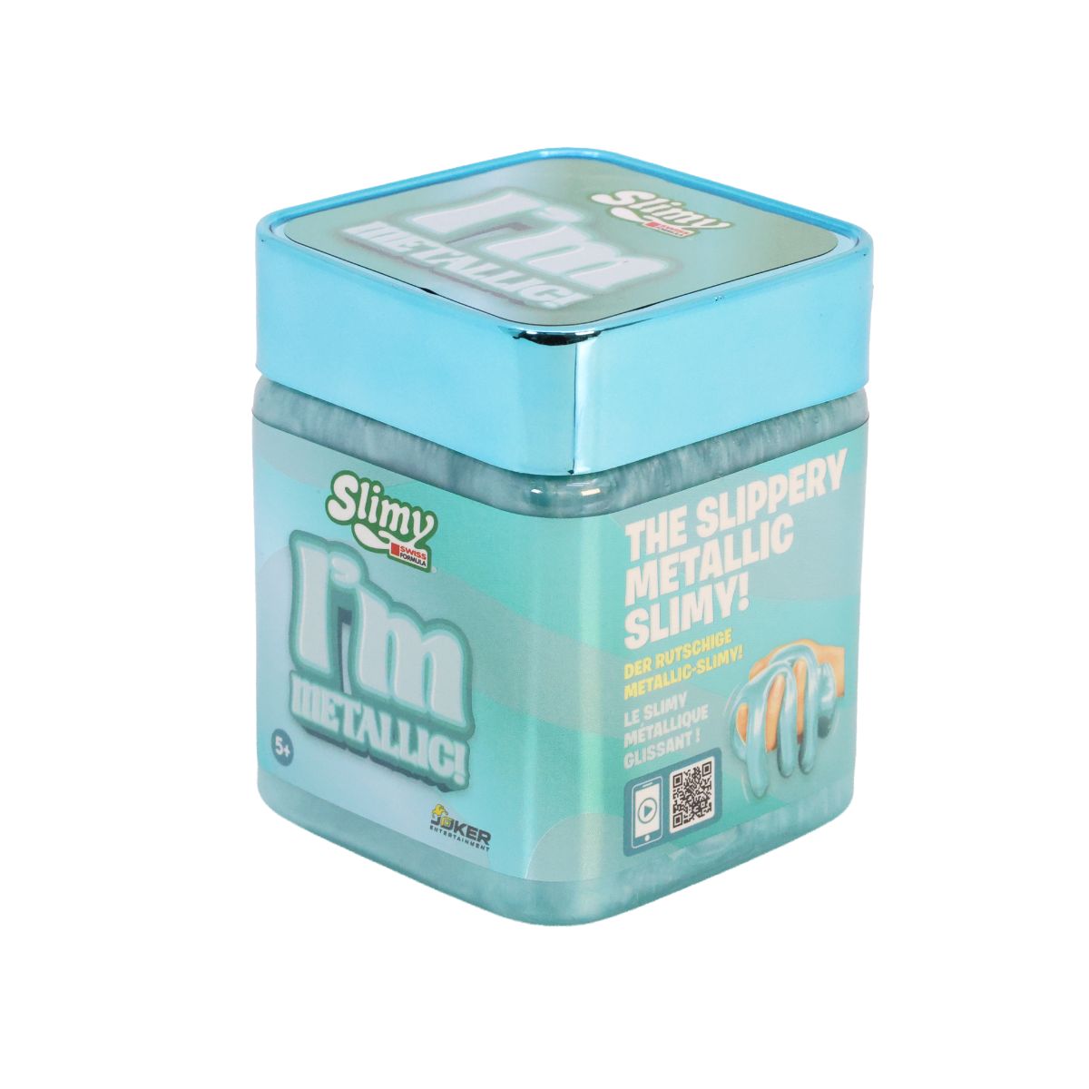 Đồ Chơi Slime Ánh Kim Xanh Ngọc Lấp Lánh_220gr SLIMY 20271231/32158/TE