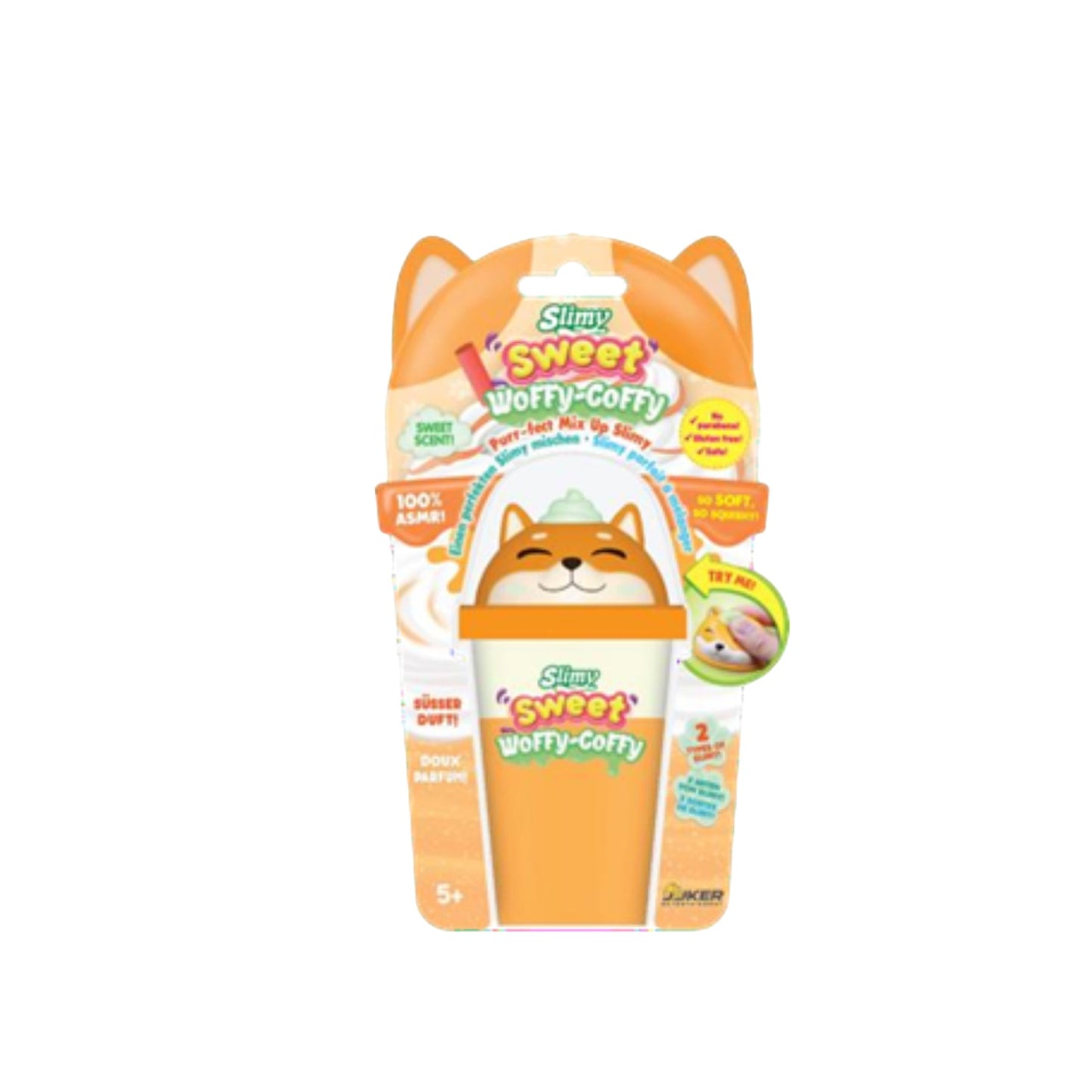 Slimy cà phê Woffy - Coffy với Squishy cam dẻo ấm áp SLIMY 33529