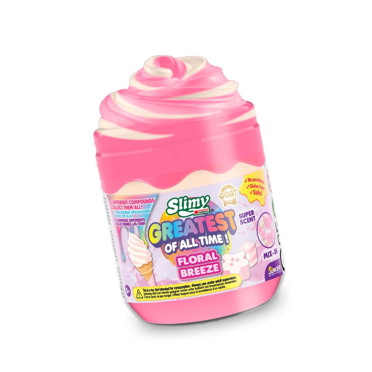 Đồ Chơi Slimy Goat Vui Nhộn Hồng Kem Lạnh_230gr SLIMY 20271231/32286/PK