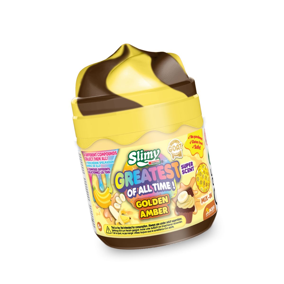 Đồ Chơi Slimy Goat Vui Nhộn Vàng Nâu Chuối_230gr SLIMY 20271231/32286/YE-BR