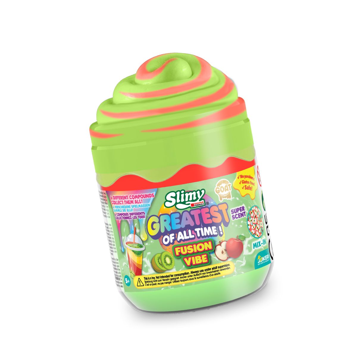 Đồ Chơi Slimy Goat Vui Nhộn Xanh Kiwi Táo_230gr SLIMY 20271231/32286/GR