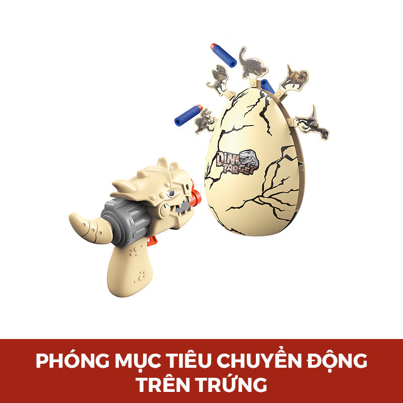 Đồ chơi trứng khủng long thiện xạ vui nhộn DINOS PARTY DN3365