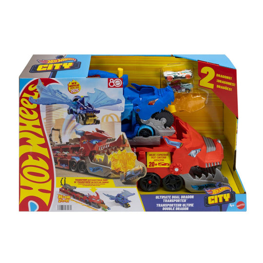 Model Toys Mighty Twin Dragons City Hot Wheels JBM72