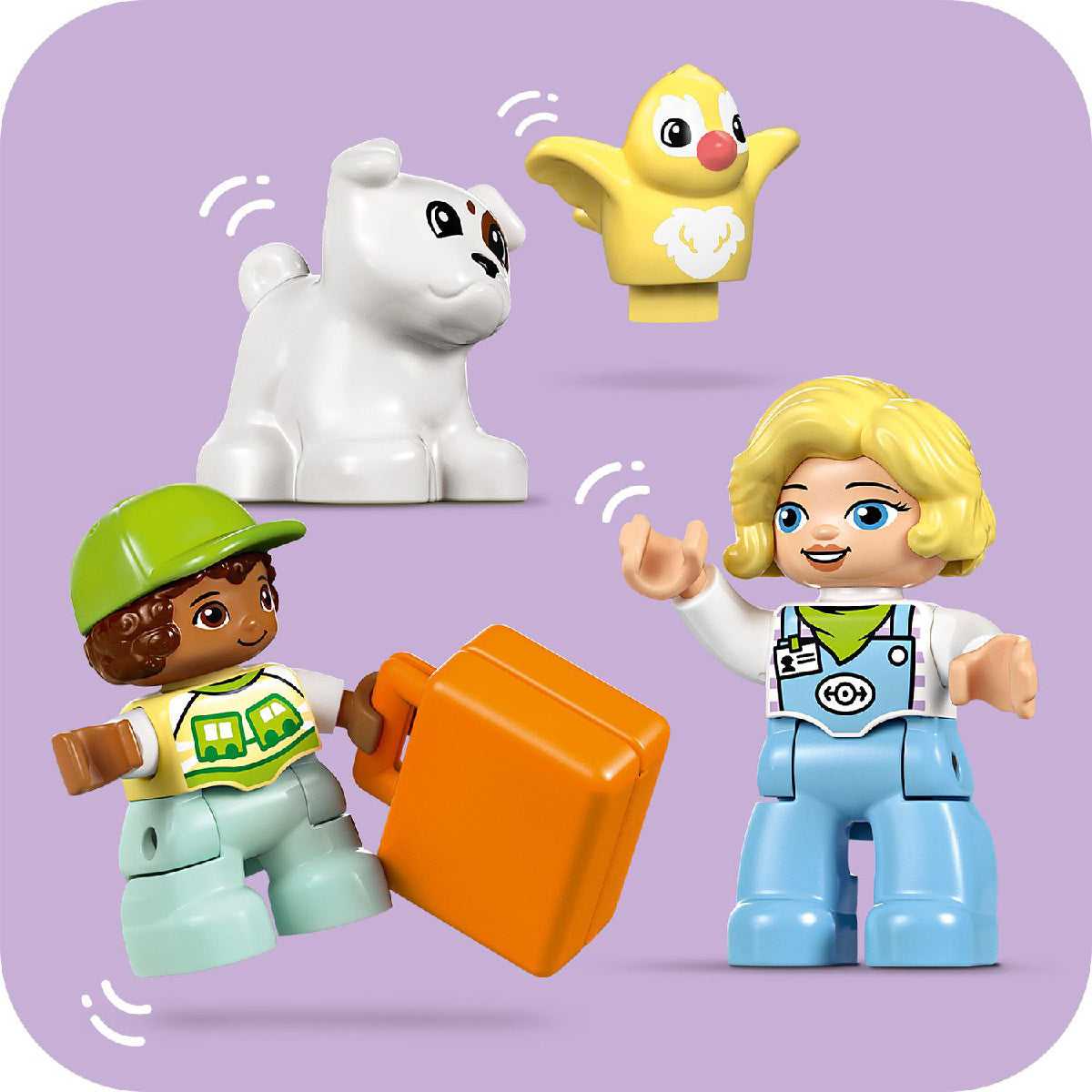 Đồ Chơi Lắp Ráp Tàu Lửa Phiêu Lưu Tương Tác LEGO DUPLO 10427