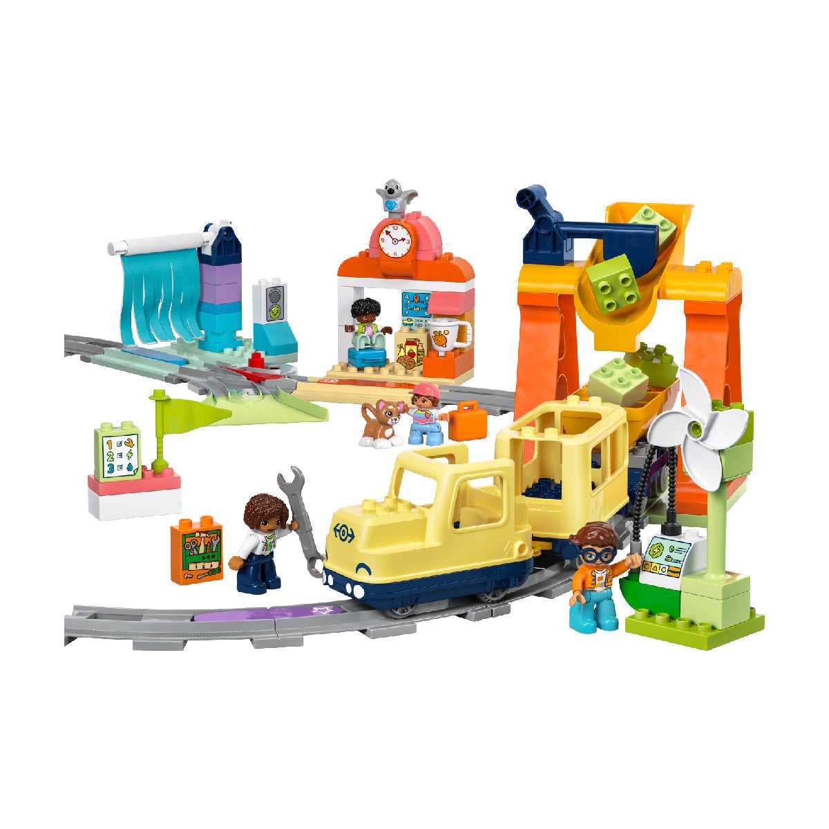 Đồ Chơi Lắp Ráp Tàu Lửa Tương Tác Cộng Đồng Lớn LEGO DUPLO 10428