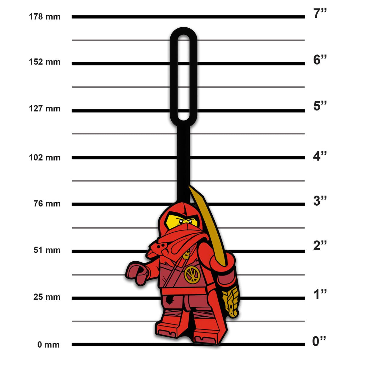 Thẻ Tên LEGO® Ninjago® - Kai LEGO LICENSED 53342