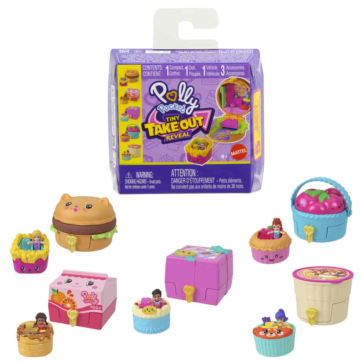 Đồ Chơi Mô Hình Thiên Đường Ẩm Thực Của POLLY POCKET JCR44