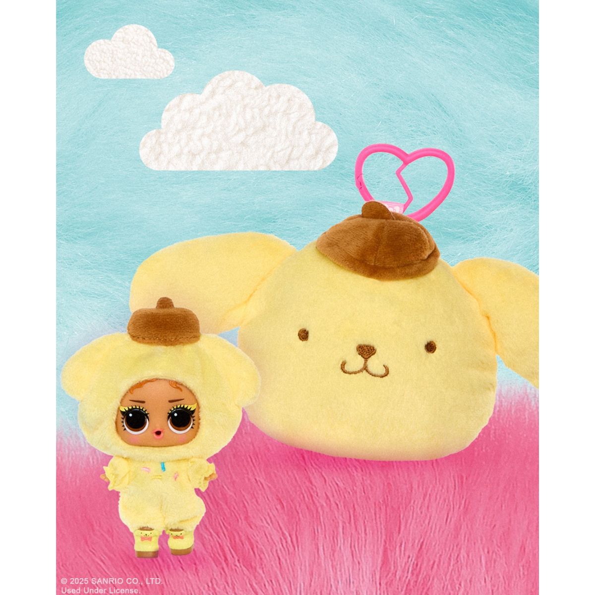 Đồ Chơi Thú Bông Hai Mặt Bất Ngờ L.O.L. Surprise & Hello Kitty LOL SURPRISE 249962-EUC