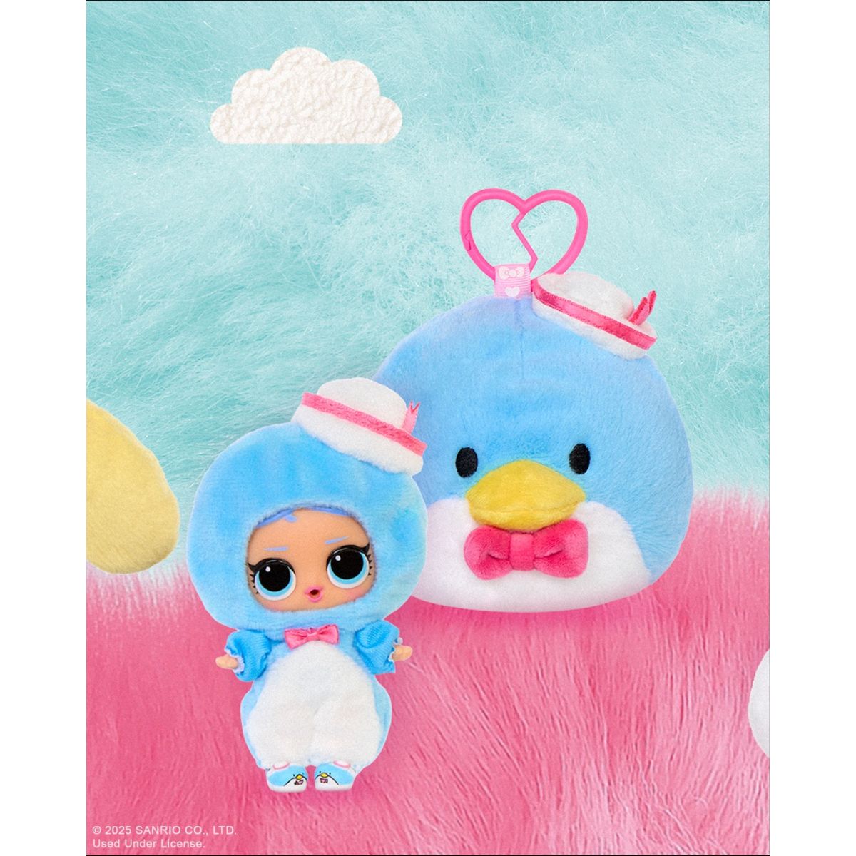Đồ Chơi Thú Bông Hai Mặt Bất Ngờ L.O.L. Surprise & Hello Kitty LOL SURPRISE 249962-EUC